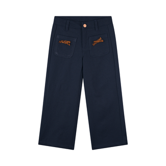 Someone LILA Long trousers DARK BLUE