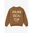 Ades Oversized Sweatshirt 5518 Caramel Brown