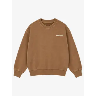 Nik&Nik Ades Oversized Sweatshirt 5518 Caramel Brown