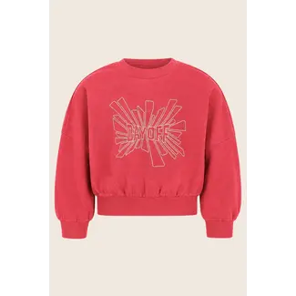 Like Flo Danee Flo girls oversized sweater 299 Red