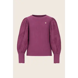 Like Flo Eloise Flo girls top 628 Purple mauve