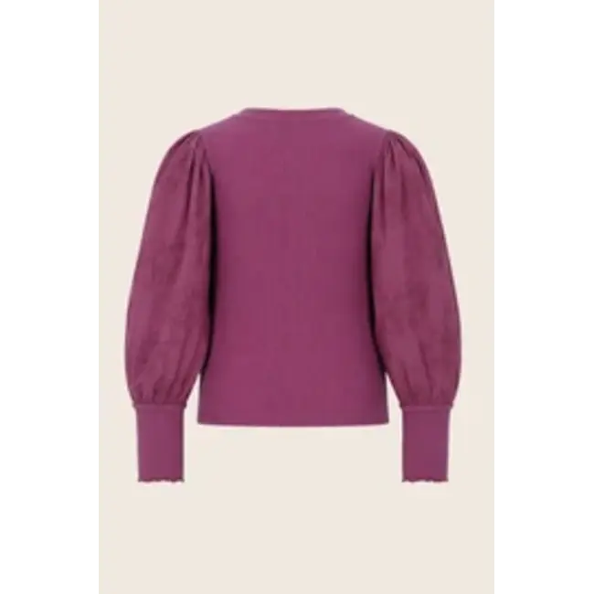Eloise Flo girls top 628 Purple mauve