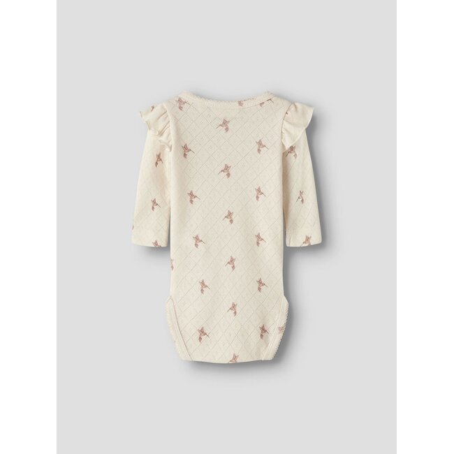 NBFRACHELLO Tyl Ls Slim Body Turtledove/Bird