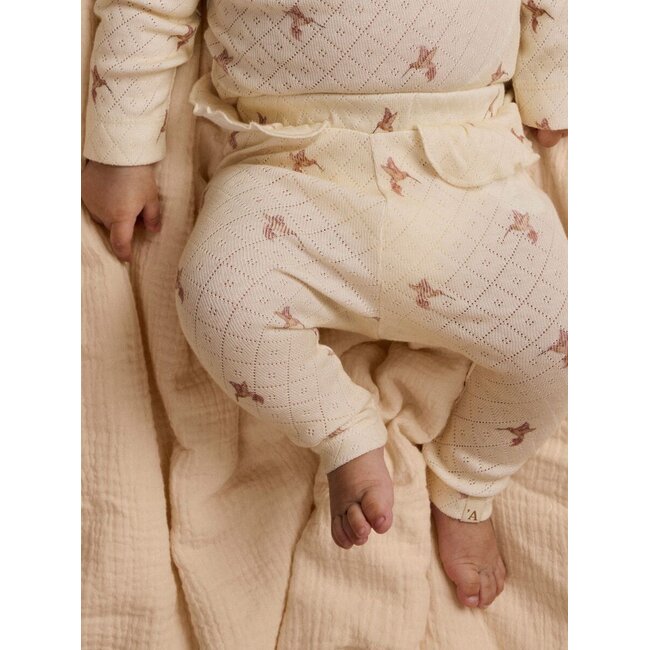 NBFRACHELLO Sig Slim Leggings Turtledove/Bird