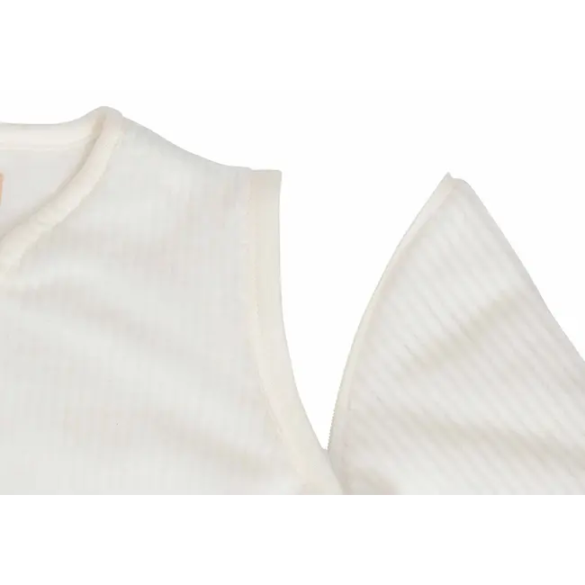 Slaapzak met afritsbare mouw Rib Ivory
