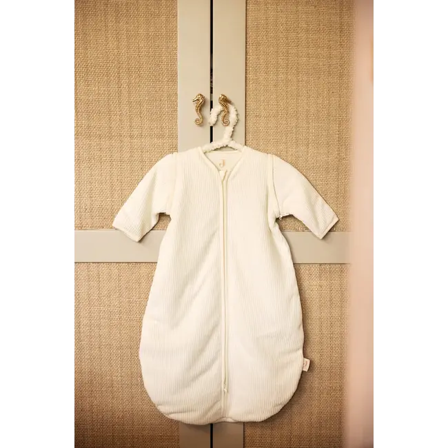 Slaapzak met afritsbare mouw Rib Ivory