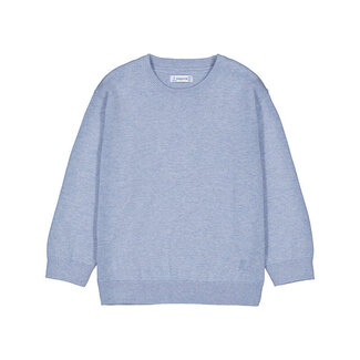 Mayoral Basic cotton jumper w/round  17Vivid Rain