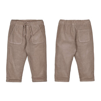 Mayoral Micro-cord lined trousers    77Truffle
