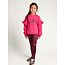 Little ruffle sweater 222 warm fuchsia