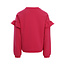 Little ruffle sweater 222 warm fuchsia