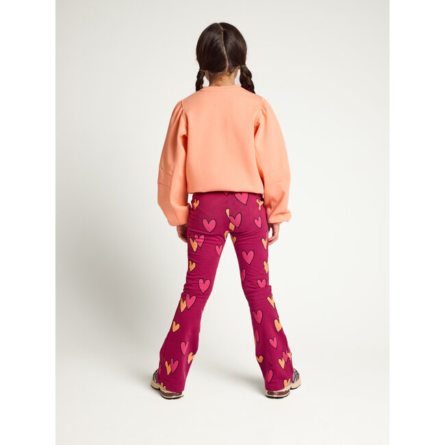Little sporty sweater 215 Orange peach