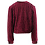 Little velvet crinkle top 279 Ruby red
