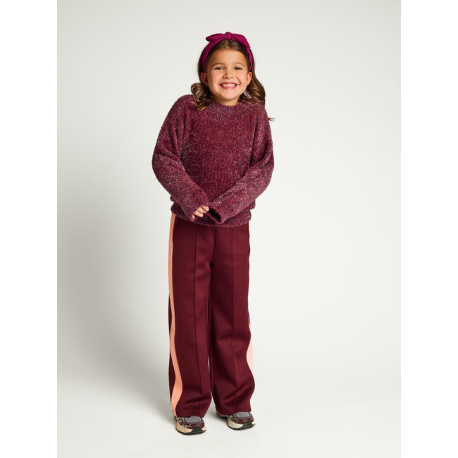 Little sporty sweat pants 279 Ruby red