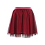 Little mesh skirt 279 Ruby red