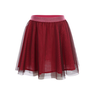 Looxs Little Little mesh skirt 279 Ruby red