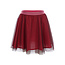 Little mesh skirt 279 Ruby red