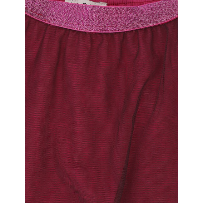 Little mesh skirt 279 Ruby red