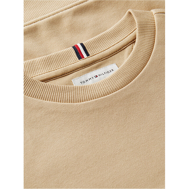 ESSENTIAL LOGO SWEAT, AB9 Gentle Gold