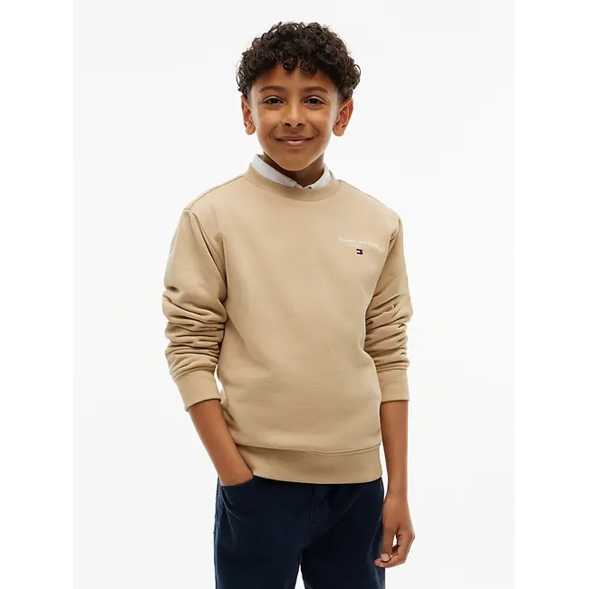 ESSENTIAL LOGO SWEAT, AB9 Gentle Gold