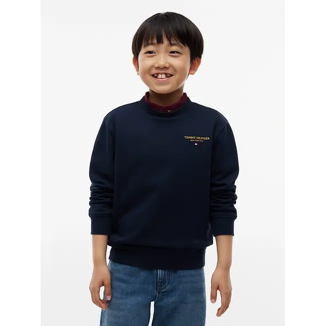 ESSENTIAL LOGO SWEAT, C1G Dark Blue