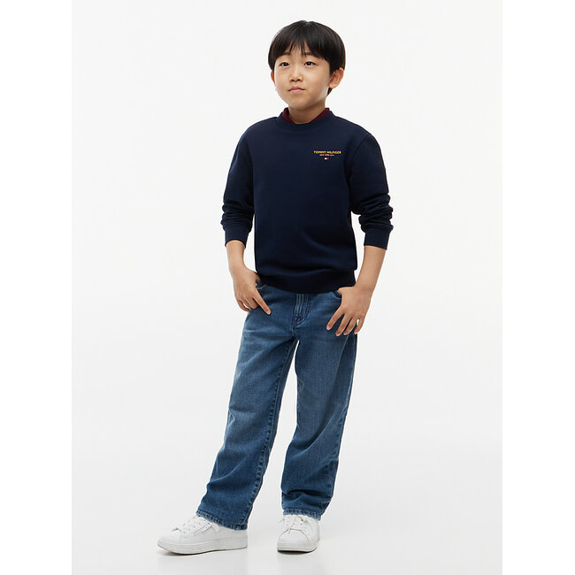 ESSENTIAL LOGO SWEAT, C1G Dark Blue