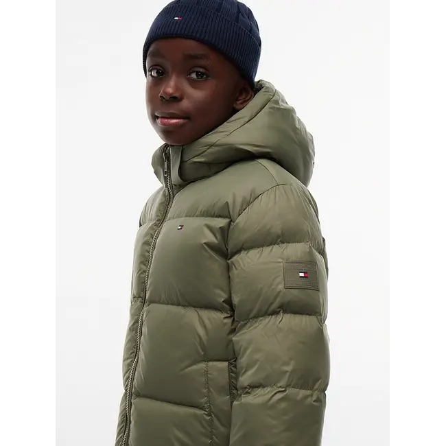 ESSENTIAL DOWN JACKE, PLI Ghost Fern