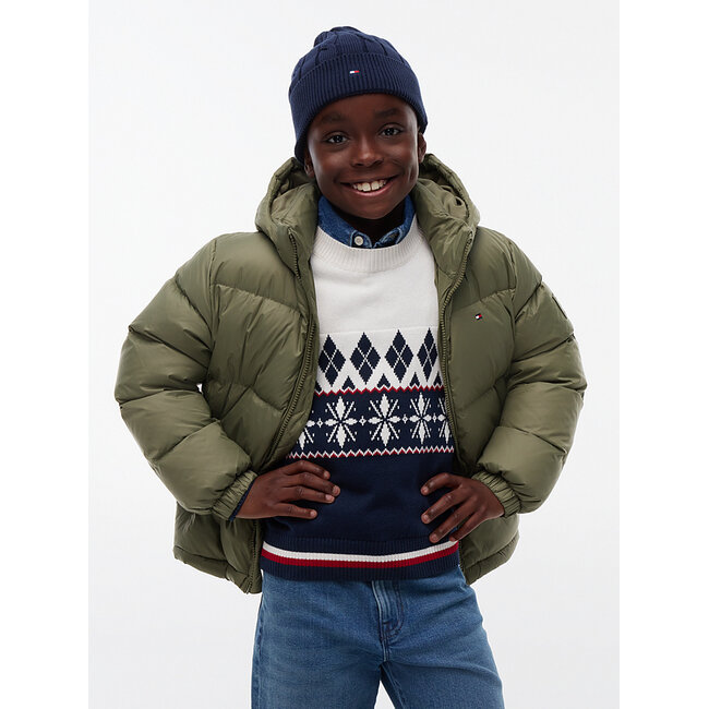 ESSENTIAL DOWN JACKE, PLI Ghost Fern