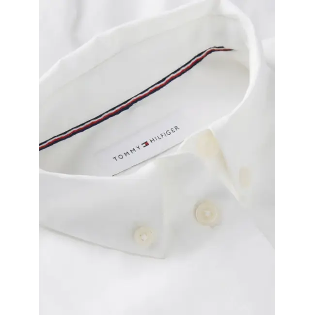 CROPPED SHIRT LS, YBR White