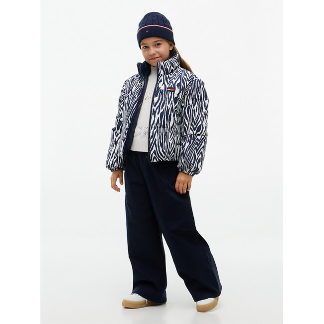 REVERSIBLE PRINTED P, 0GY Blue Allover Print