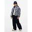 REVERSIBLE PRINTED P, 0GY Blue Allover Print