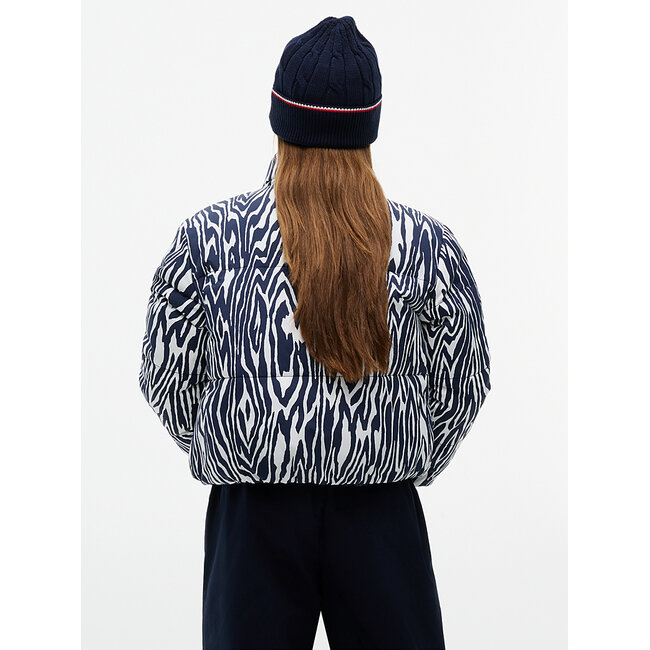 REVERSIBLE PRINTED P, 0GY Blue Allover Print