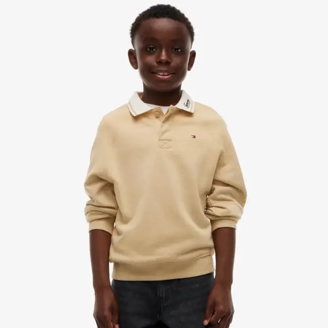 RUGBY SWEATSHIRT, AB9 Gentle Gold