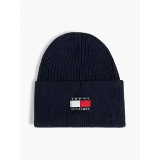 Tommy Hilfiger HERITAGE FLAG BEANIE, C1G Dark Blue
