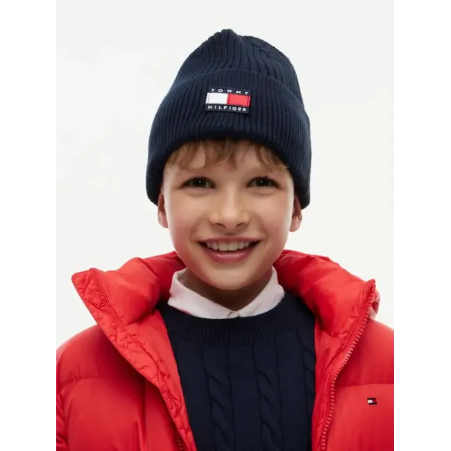 HERITAGE FLAG BEANIE, C1G Dark Blue