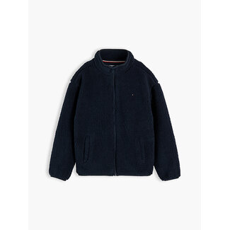 Tommy Hilfiger FLAG FULL ZIP SWEATS, C1G Dark Blue