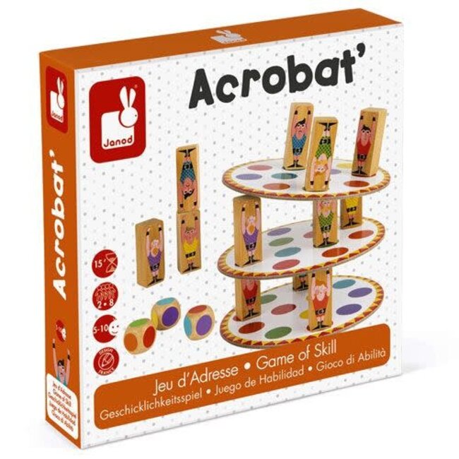 Janod Spel Acrobatentoren