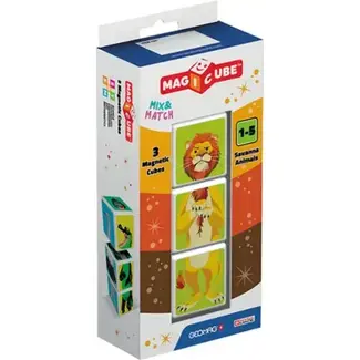 Geomag Magicube Geomag Magicube Mix & Match Savanna 3 delig