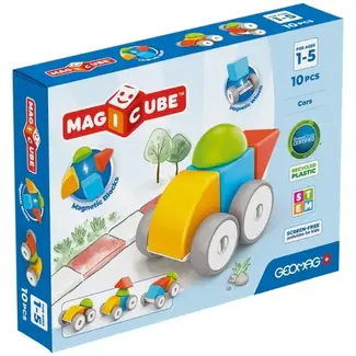 Geomag Magicube Geomag Magicube Cars Recycled 10 delig