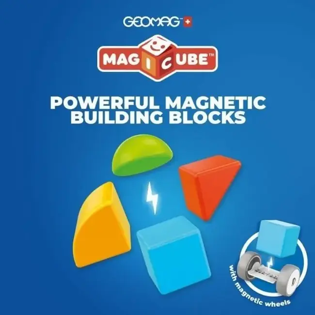 Geomag Magicube Cars Recycled 10 delig