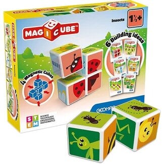 Geomag Magicube Geomag Magicube printed insects 7 delig