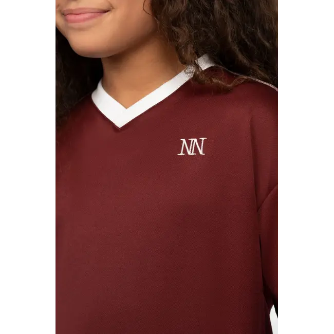 Elody Sports Top 3702 Deep Burgundy