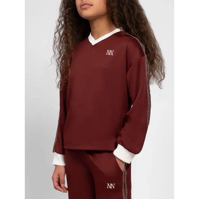 Elody Sports Top 3702 Deep Burgundy