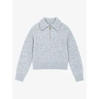 Nik&Nik Joosje Sweater 7042  Ice Water Melange