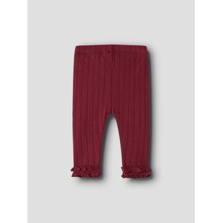 Lil'Atelier NBFRIVER Slim Legging Biking Red