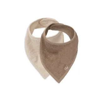 Jollein Bib Bandana - Sand/Milky coffee