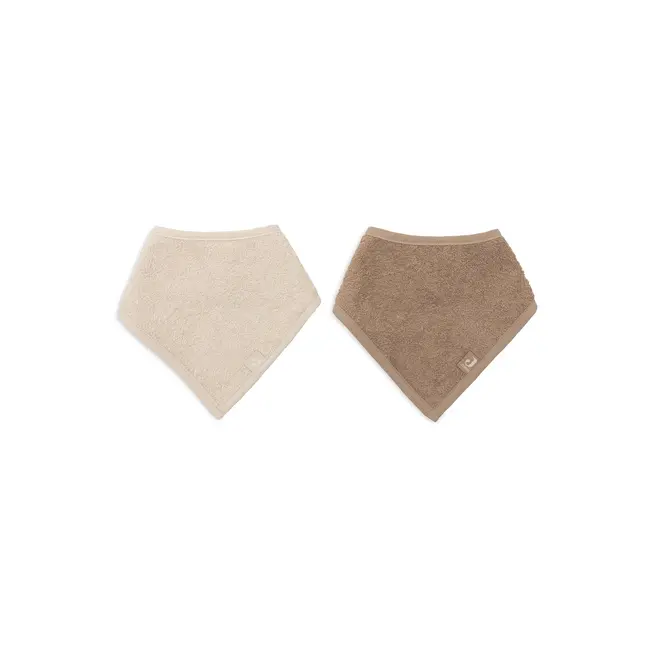 Bib Bandana - Sand/Milky coffee
