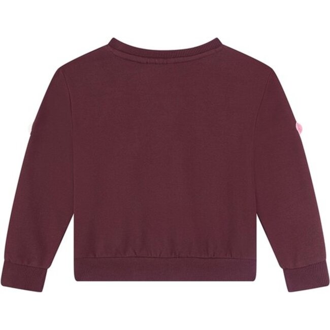 MAGALI Pull long sleeves DARK BORDEAUX