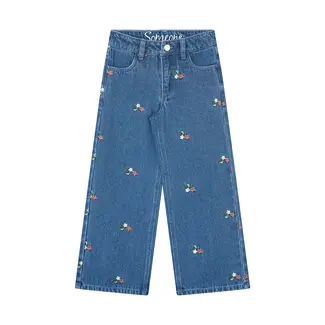 Someone NORA Denim long trousers DENIM BLUE