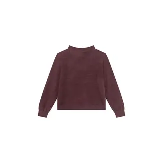 Someone NORA Pull long sleeves DARK BROWN