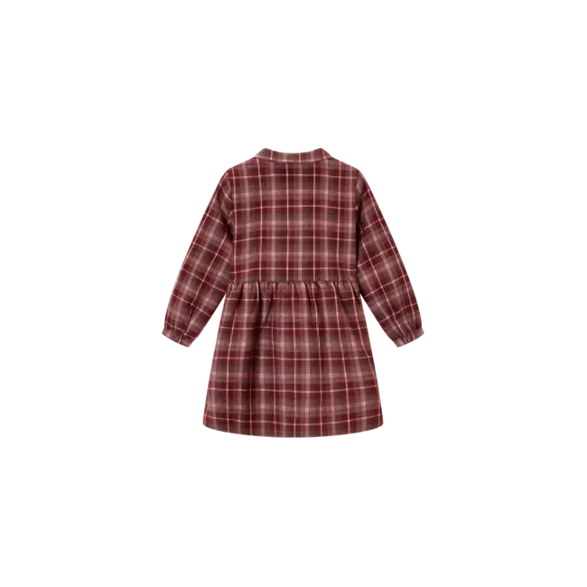 MAGALI Dress long sleeves MEDIUM BORDEAUX*